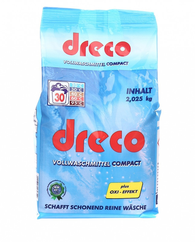 Порошок пральний DRECO, універсальний, 2,025кг